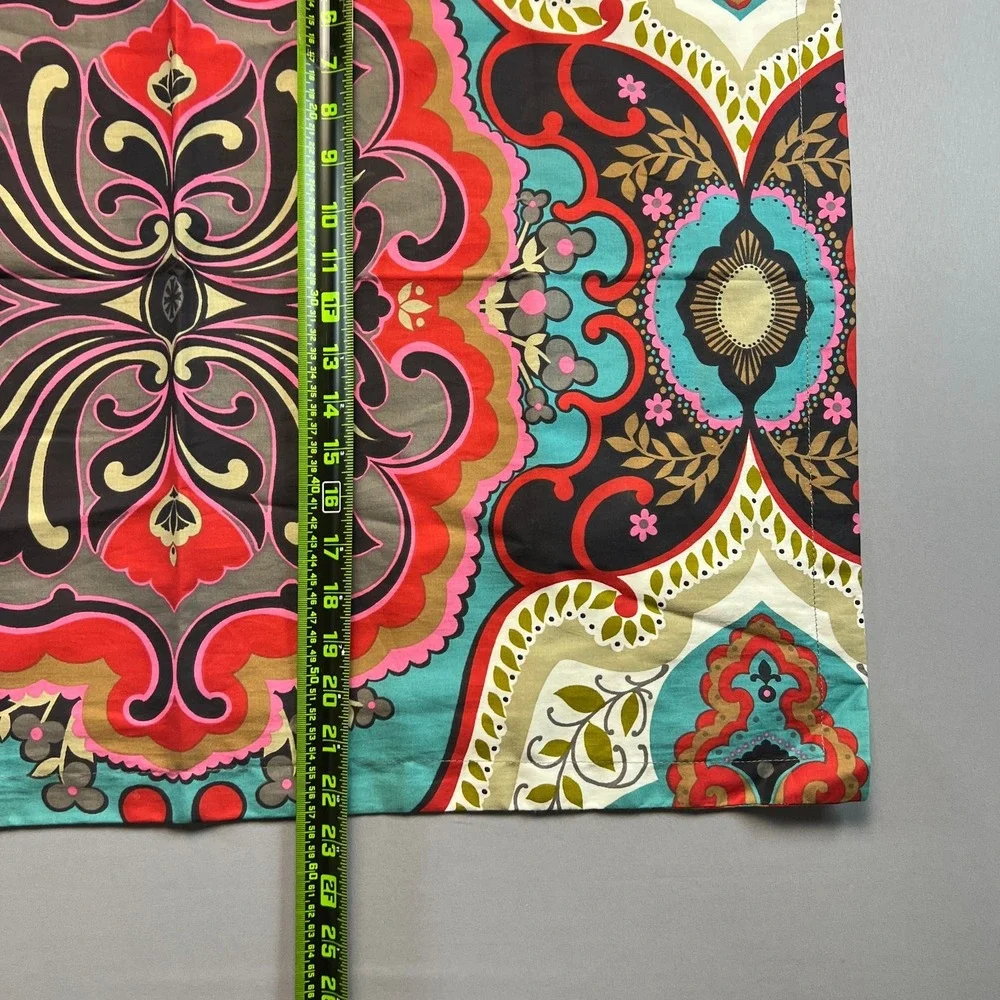 Set Of 2 Max Studio Bold Boho Floral Medallion Super Standard Pillow Shams Multi